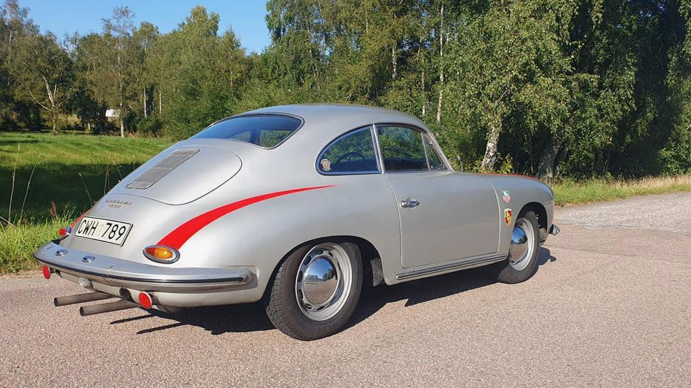 Porsche 356 snett bak